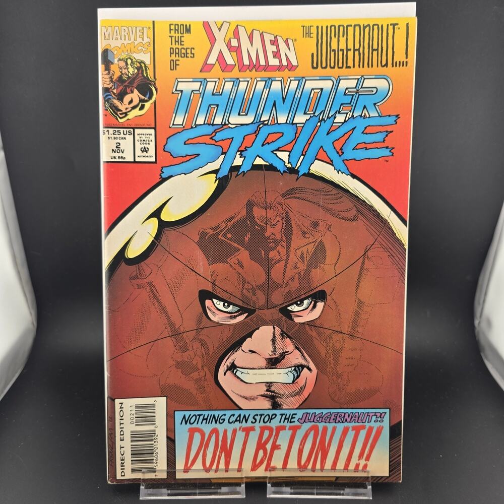 Thunderstrike 2 Marvel Comics 1993 Juggernaut Cover FN/VF 7.0 Direct Edition